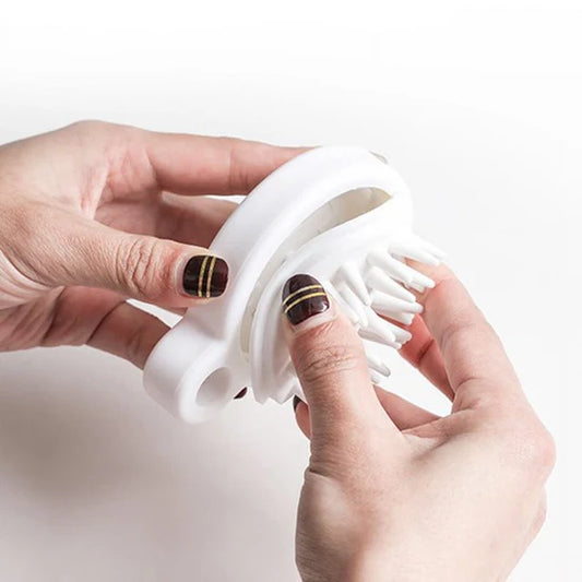 Hair Scalp Massager Shampoo Brush for Shower Silicone